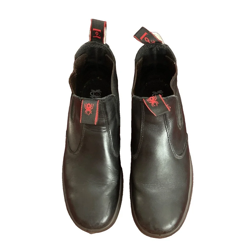 Redback Boots Men Az 10 UBBK Easy Escape Bobcat Black Oil Kipt Soft Toe Work